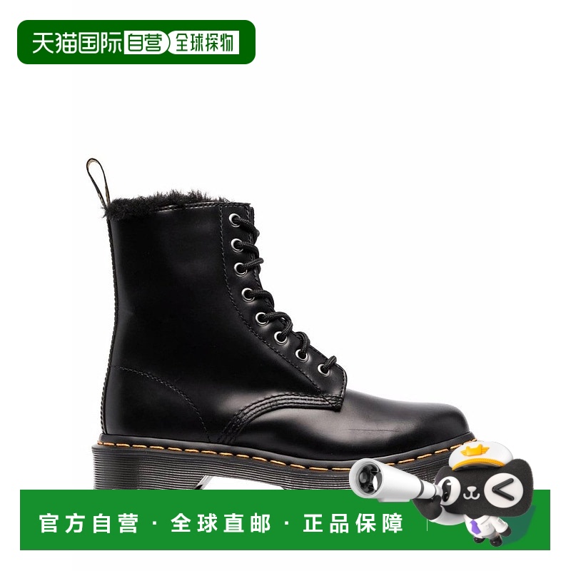 自营 dr. martens1460 Serena Atlas战靴-黑色 美国奥莱直发