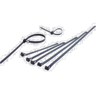 【日本直邮】TRUSCO中山 扎线带4.5mm×250mm TRERHV-250MW
