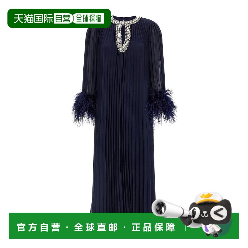 1h可退 香港直邮SELF-PORTRAIT 女士连衣裙 RS26510MNNAVY SS2026