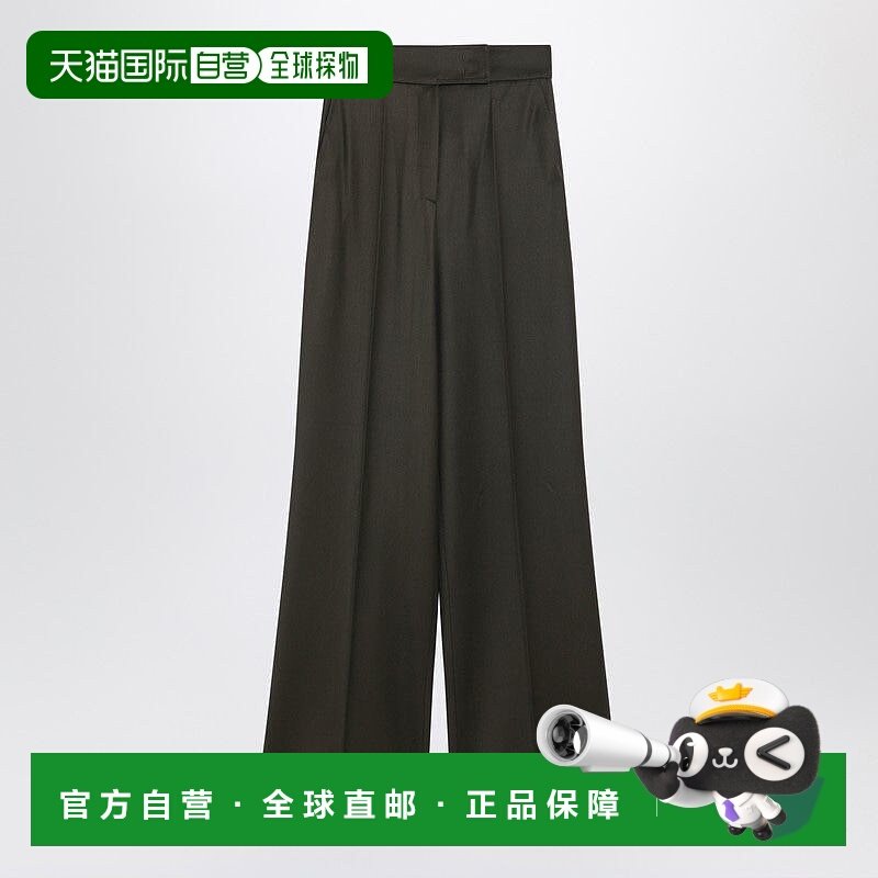 1h可退 香港直邮MAX MARA 女士休闲裤 ARTURO1234WO009 AW2025 绿