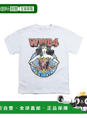 自营 gildan神奇女侠 84 星圈短袖青年 T 恤/T 恤 - 白色 美国奥