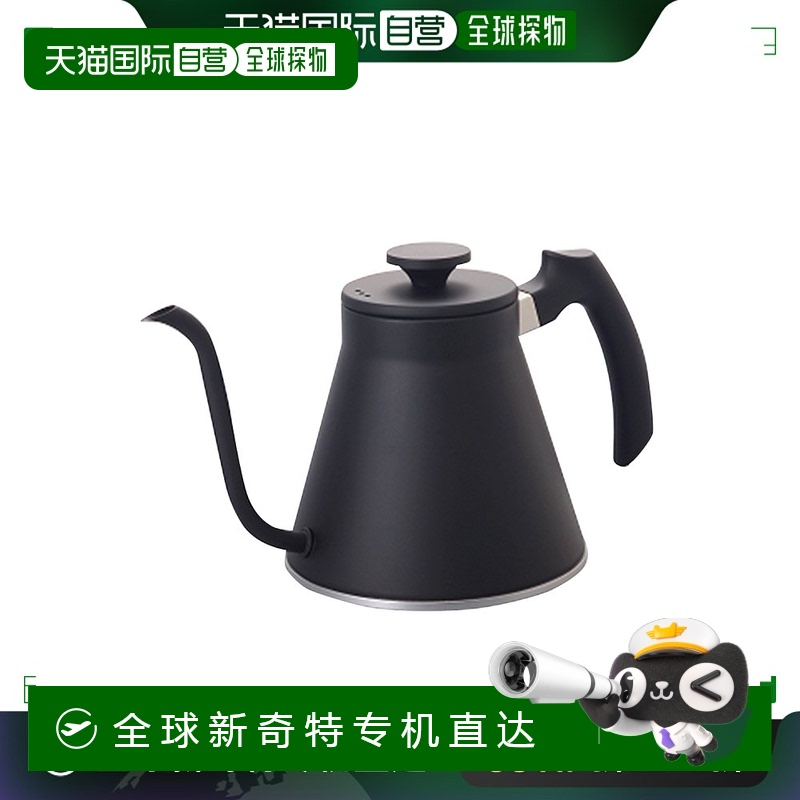 日本直邮HARIOV60 哑光感不锈钢细口手冲咖啡壶VKF-120-MB800ml 1