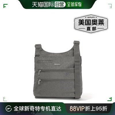 baggallini 女式中号水桶包 - 锡镴/猎豹浮雕 【美国奥莱】直发