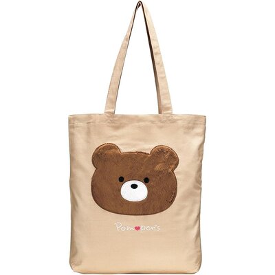 Skater斯凯达 帆布手提包 Pompon's 熊 ZCTB1-A
