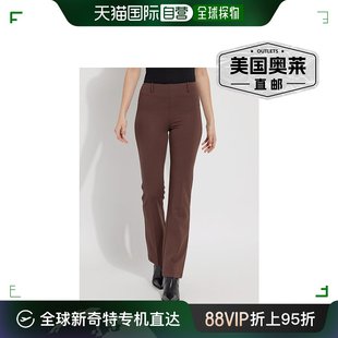 可可粉 lyssePonte Bootcut 美国奥莱 Baby 直发