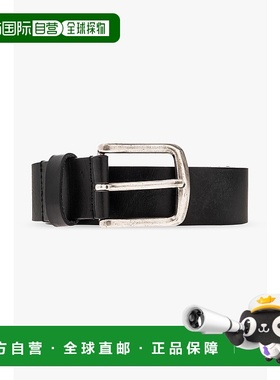 香港直邮DIESEL 男士腰带 BLINEX03737PR080T8013 CO 黑色 Leathe