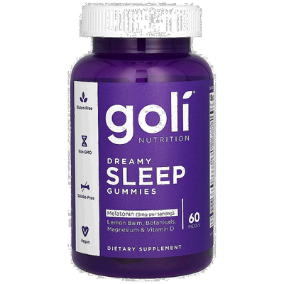 香港直发Goli Nutrition维生素D软糖无麸质无明胶补充钙质60粒