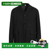 香港直邮潮奢 西装 Burberry 1h可退 巴宝莉 男士 外套 black黑色