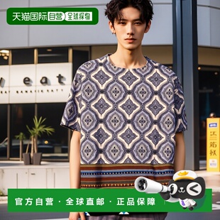 T恤 男士 MRMA0022AJ272X0800 SS2025 1h可退 灰色 香港直邮ETRO