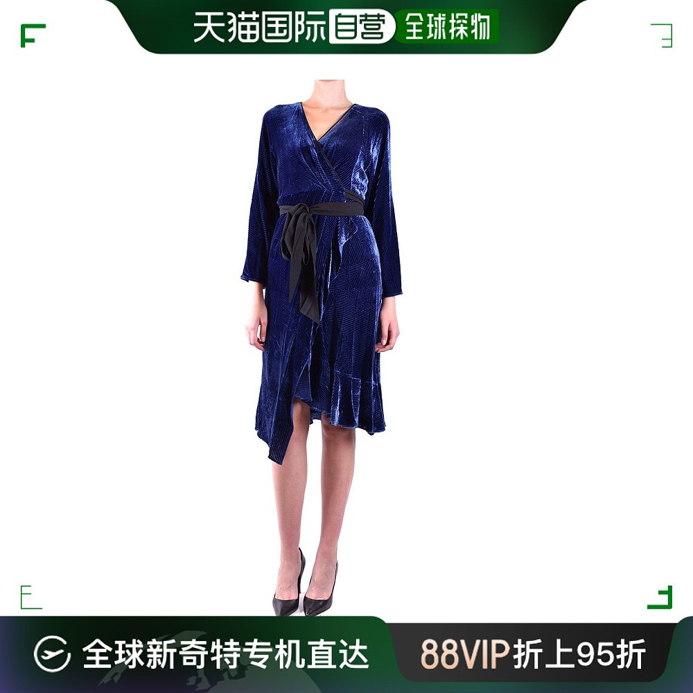 香港直邮DIANE VON FURSTENBERG女士连衣裙 DVFDW3P008NNAVY