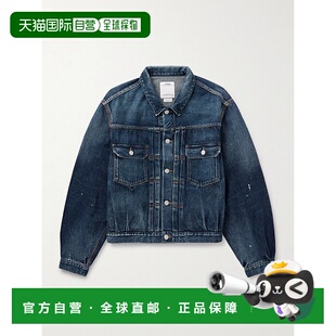 1h可退 Visvim 维斯维木 男士 Social Sculpture 滚边牛夹克