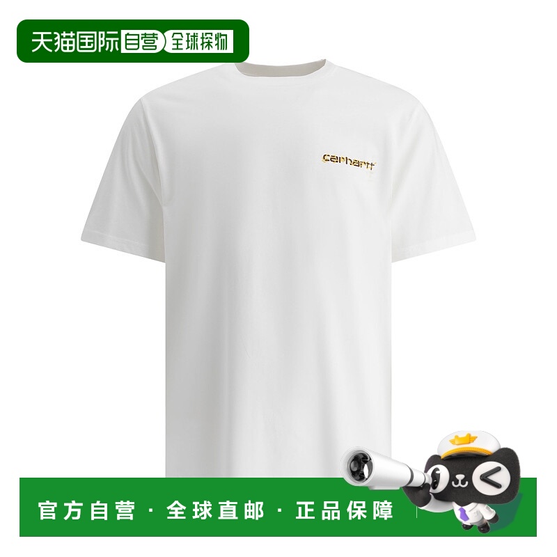 1h可退 香港直邮CARHARTT WIP 男士T恤 I03397102XX AW2024 白色