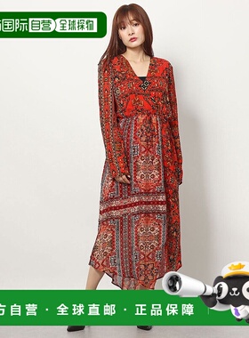 日本直邮Desigual 深圳长袖连衣裙 SHENZHEN DE819EW15136 连衣裙