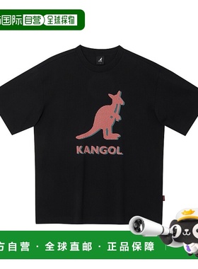 韩国直邮kangol 复古流行短袖T恤 2773 黑色 (KRECST27730)