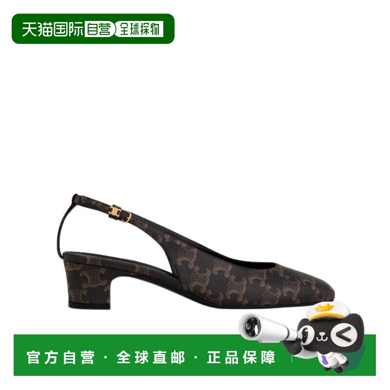 1h可退 香港直邮CELINE 女士 NEO CITY 露跟鞋 crov女鞋高跟鞋图片