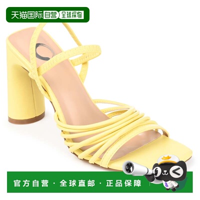 自营Journee Collection 女士 Hera 高跟鞋 - 黄色 美国奥莱直发