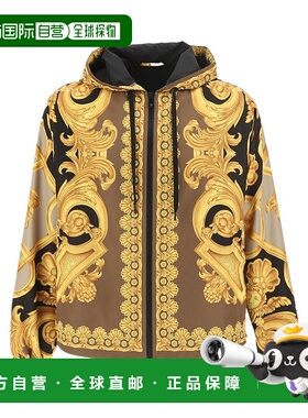 香港直邮Versace 印花连帽夹克 10080371A06165范思哲