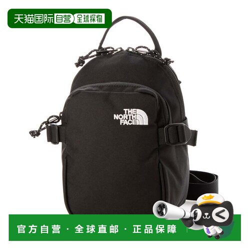 日本直邮THE NORTH FACE 北面迷你单肩包 NF0A8C6F 黑色斜挎包