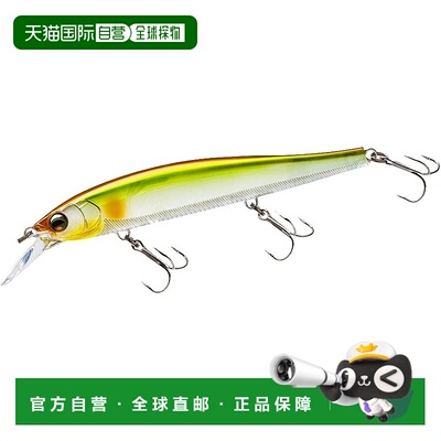 【日本直邮】DUEL仿生饵 L-Bass Jerkbait 慢速浮动 110毫米 金属