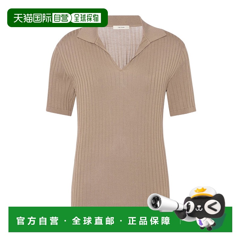 1h可退 香港直邮THE ROW 女士POLO衫 8944Y913BEI SS2025 米白色
