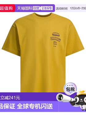 1h可退 香港直邮CARHARTT WIP 男士 黄色棉质T恤 I03523030AXX03Y