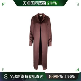 OYATMIDNIGHTBordeaux 香港直邮LOULOU STUDIO 长袖 大衣