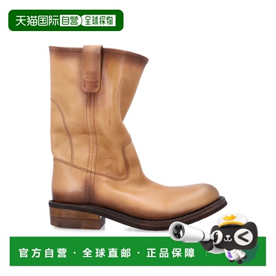 香港直邮MIU MIU 女士靴子 SS2026 26P5U680EFA0455ODF0054中筒靴