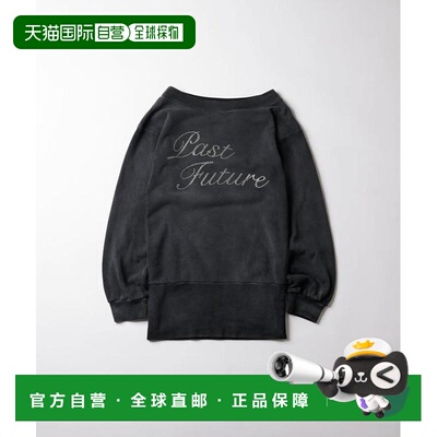 日本直邮官方授权 WHO’S WHO gallery 水钻Logo露肩 卫衣面料 卫