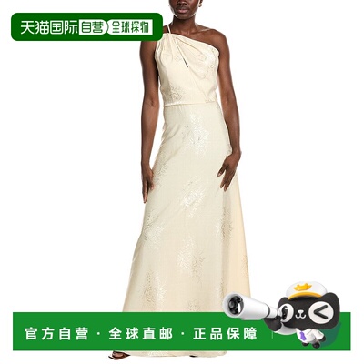 自营 marchesa notte诺特 伴娘 Barletta 连衣裙 - 香槟 美国奥莱