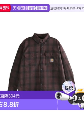 1h可退 香港直邮CARHARTT WIP 男士 PRE 红色衬衫 I0359513J2XX