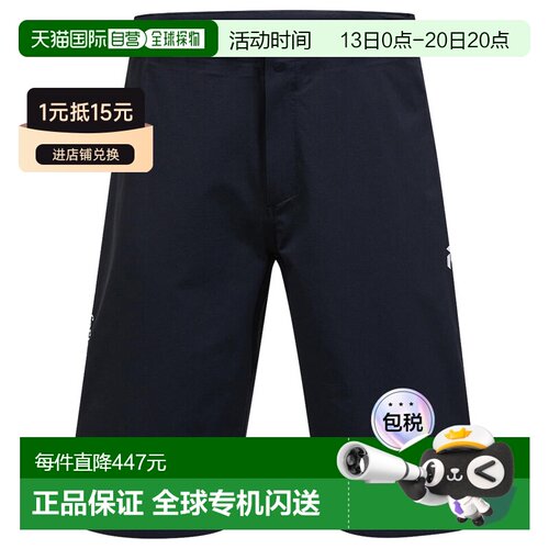 欧洲直邮PEAK PERFORMANCE 男士短裤 0123027BLAC【付后1h可退】