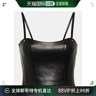 巴尔曼 女士皮革短款 Balmain 香港直邮潮奢 上衣