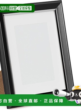 【日本直邮】Kenko 彩色纪念相框 2L 黑色 带支架 树脂 PS-JIR-2L