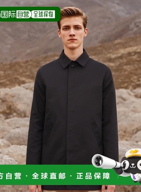 香港直邮A.P.C. 男士大衣 COZBAH01103IAK CO 蓝色 海军蓝经典单