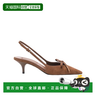 1h可退 香港直邮Miu Miu 露跟高跟凉鞋 5I474E008F055