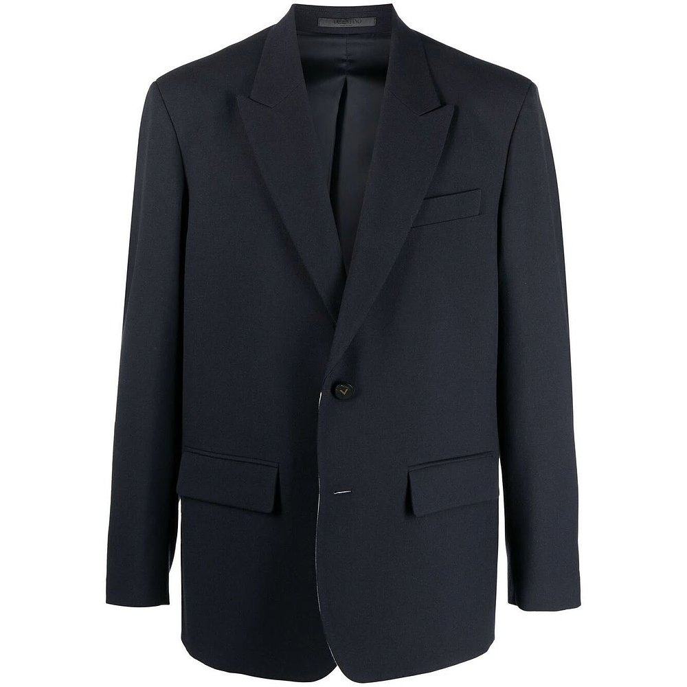 VALENTINO 男士夹克 VV0CEC9075U022 AW2021 深灰色