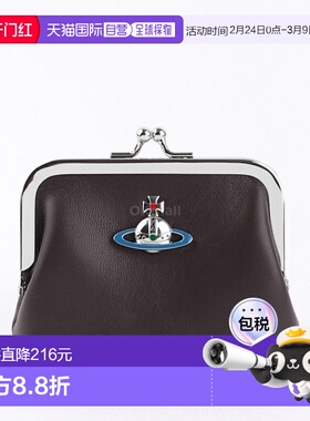 韩国直邮Vivienne Westwood 框架零钱包 (56010002W L001L D408)