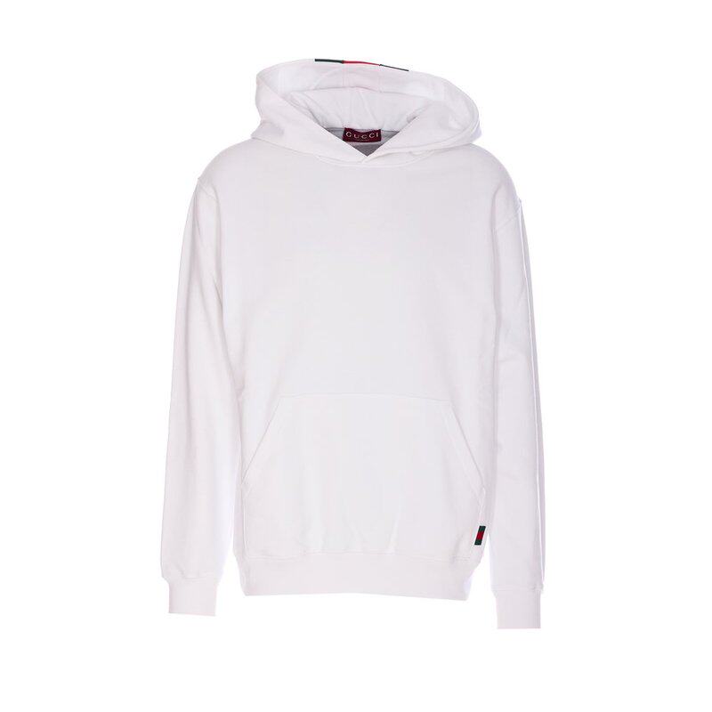 Gucci 古驰 男士 织带连帽衫 814900XJG2U