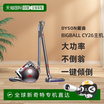 欧洲直邮戴森BigBall CY26大功率有线吸尘器Absolute2银色7吸头