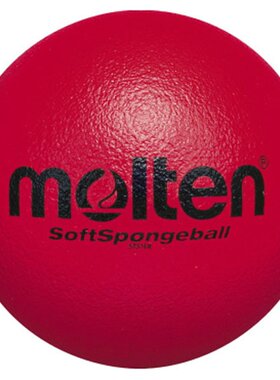 日本直邮Molten 软海绵球红色狩猎道奇球 STS16R