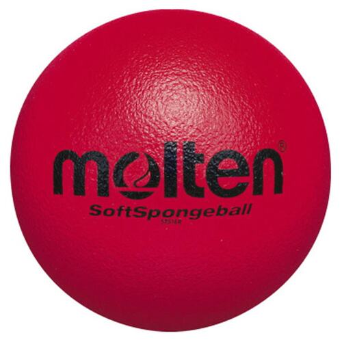 日本直邮Molten 软海绵球红色狩猎道奇球 STS16R