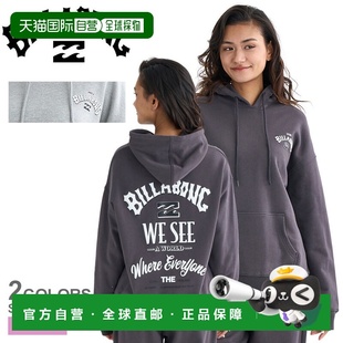 MESSAGE 套头连帽衫 ARCH 女士灰色BF0 LOOSE 日本直邮Billabong