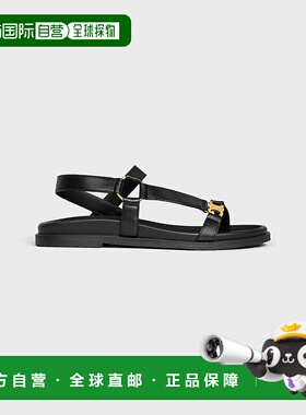 欧洲直邮Celine (2025) CELINE MAUD 小牛皮凉鞋