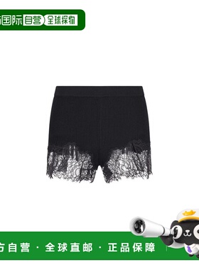 1h可退 香港直邮Blumarine 蓝色情人 女士 针织短裤 A522P207A