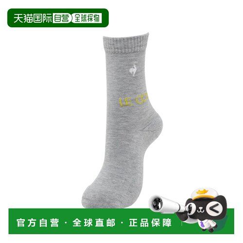 日本直邮le coq sportif 高尔夫袜 HEATNAVI 灰色