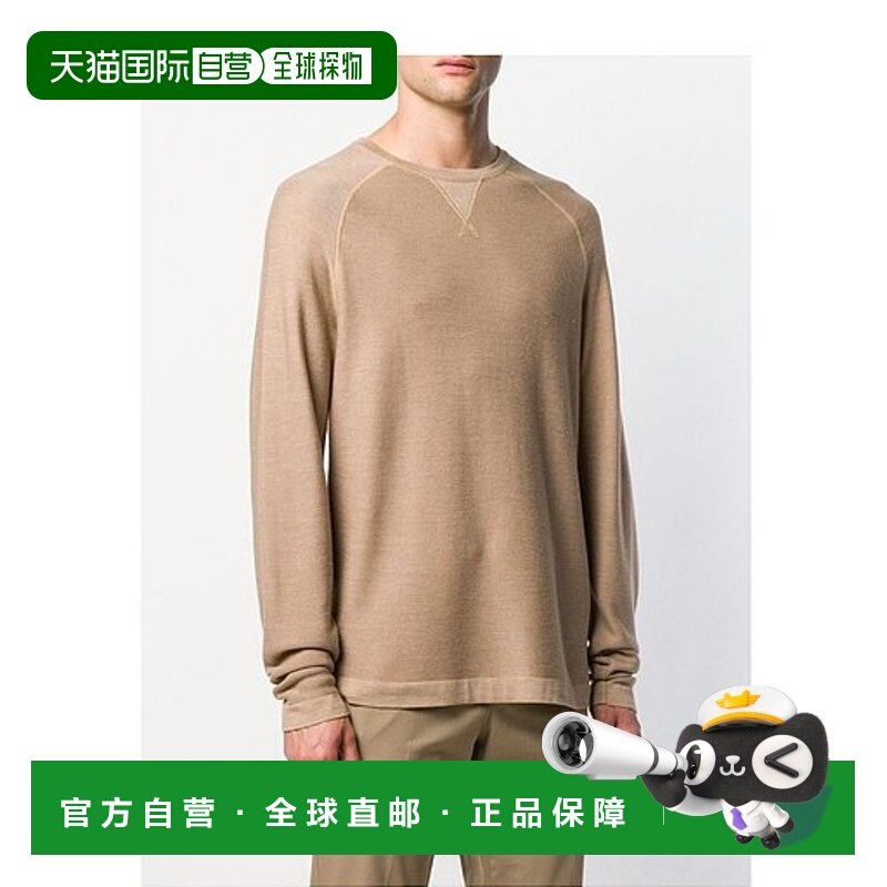 香港直邮Zegna 细针织毛衣 UT515802羊绒杰尼亚长袖男装