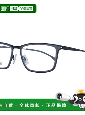 自营 Hugo Boss Men 光学男士镜架 - 灰色 美国奥莱直发