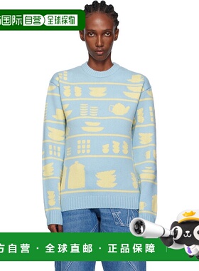 1h可退 香港直邮潮奢 J.W. Anderson 女士 蓝色 & 黄色 Crockery