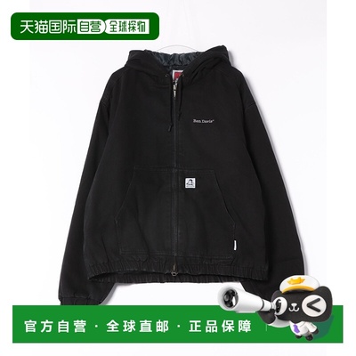 1h可退 日本直邮BEN DAVIS 男女同款 洗旧处理 中棉防寒连帽工装