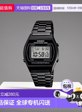 【日本直邮】Casio卡西欧 数码手表 黑色 海外版 B640WB-1A